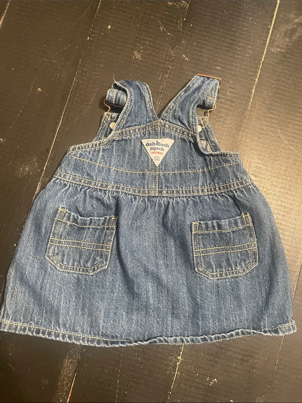 OshKosh B'gosh Denim Overall Skirt - Blue